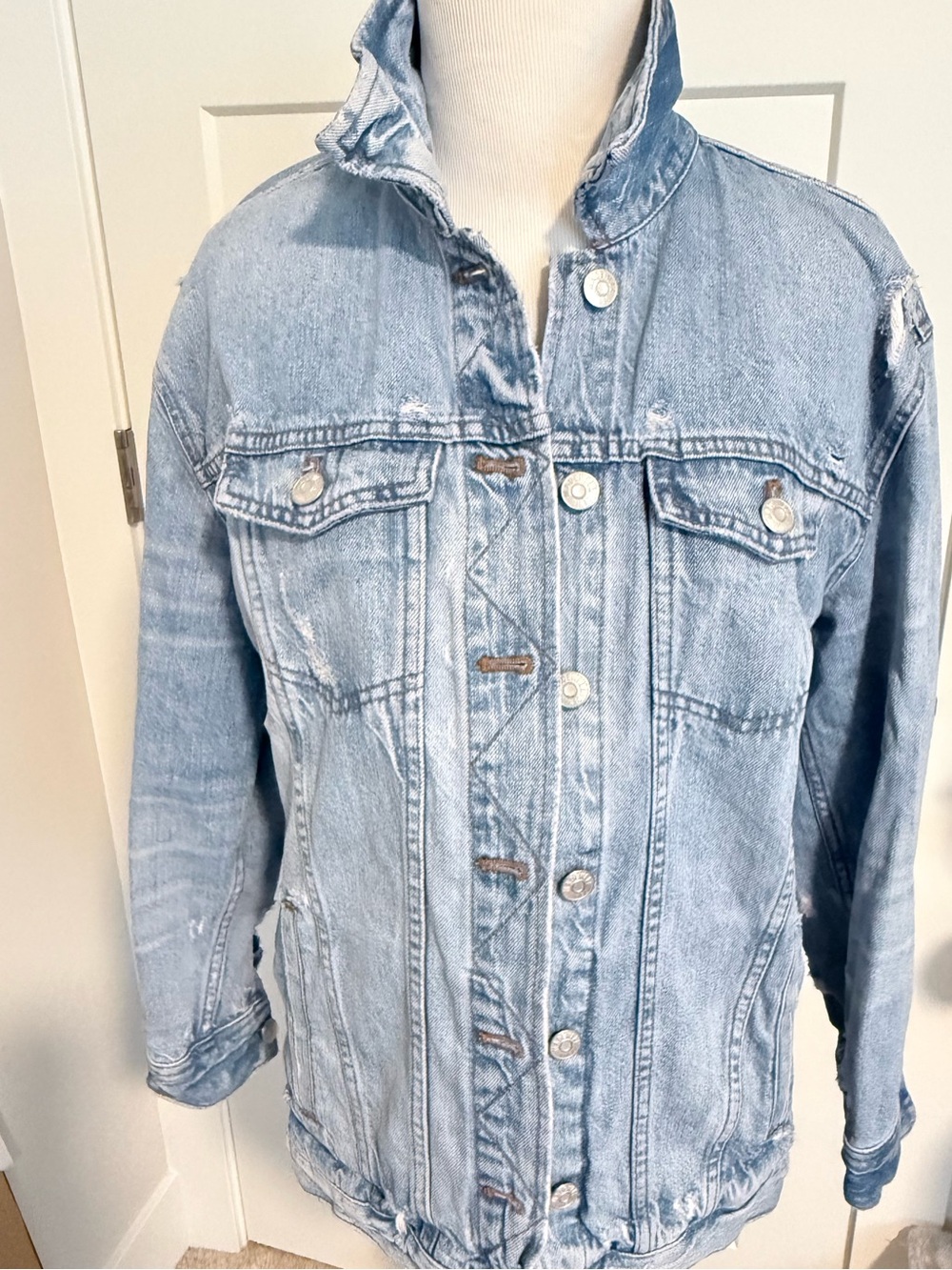 Madewell Light Blue Denim Jacket